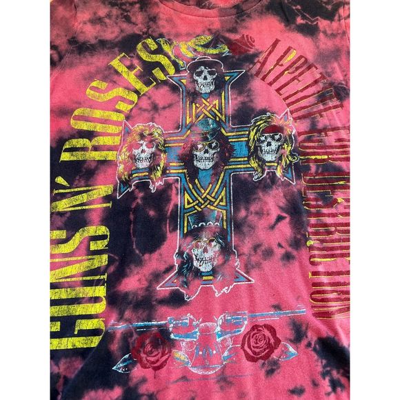 Adult  T-Shirt Guns And Roses 90s Single Stitch Appetite For Destruction - Picture 5 of 10